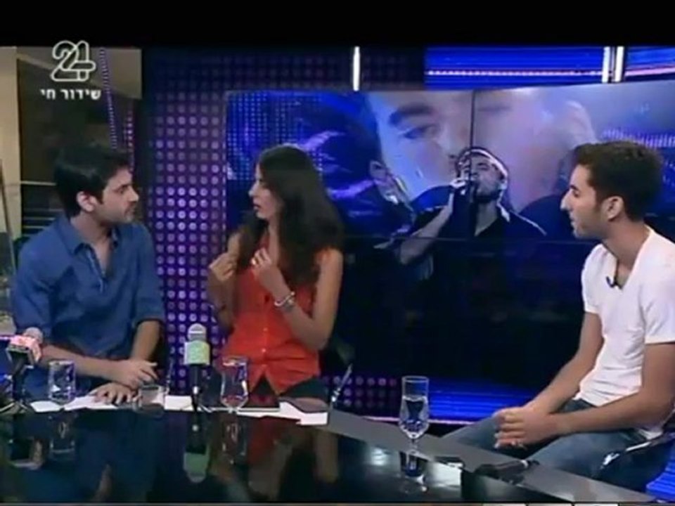 אלירז ועינת מארחים את אדיר גץ חלק ב' 17.7.2012