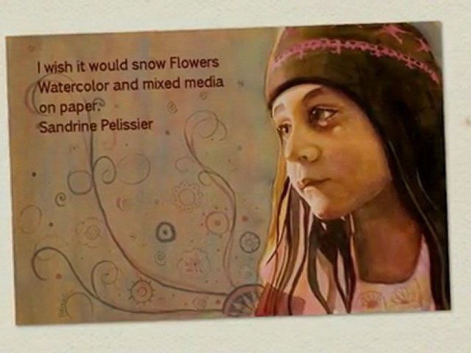 How to paint a watercolor portrait with layering technique by Sandrine Pelissier