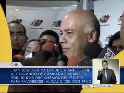 Comando Carabobo suscribe acuerdo electoral del CNE
