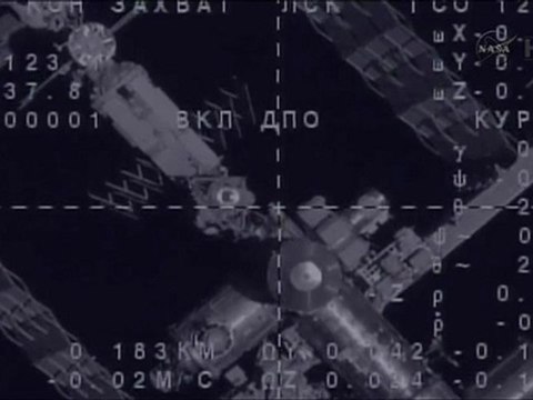 [ISS] Entire Approach & Docking of Soyuz TMA-05M to ISS