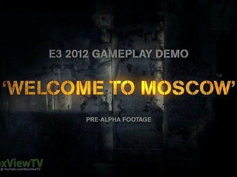 Metro Last Light | E3 2012 Gameplay Demo Welcome to Moscow | HD