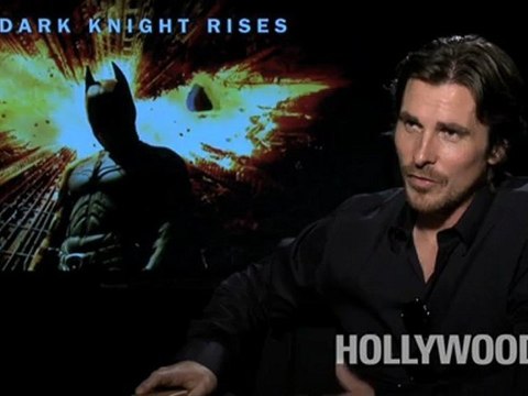 Christian Bale talks 'The Dark Knight Rises'!! - Hollywood.TV