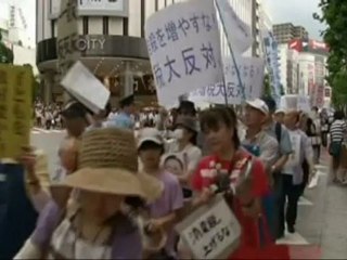 Anti-nuclear sentiment grows in Japan