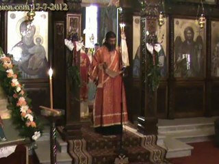 Τοvoion News Channel ΘΕΙΑ ΛΕΙΤΟΥΡΓΙΑ ΕΟΡΤΗΣ ΑΓΙΑΣ ΜΑΡΙΝΑΣ ΤΣΟΤΥΛΙΟΥ 2012α