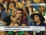 Se va la luz durante discurso de Capriles en Zulia
