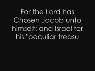 Why God Chose Israel