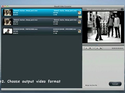 How to Convert QuickTime MOV to MPEG/MPG on Mac OS X lion