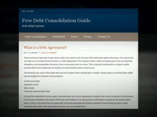 Debt Relief