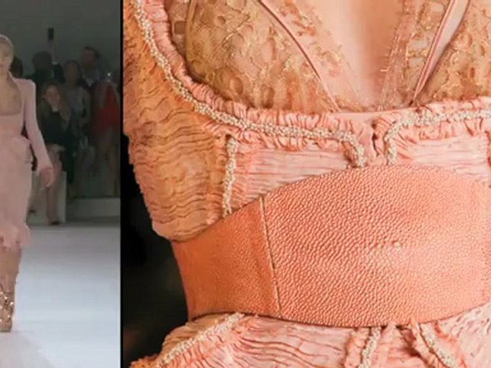 Fashion Week Paris - Défilé Alexander McQueen printemps-été 2012