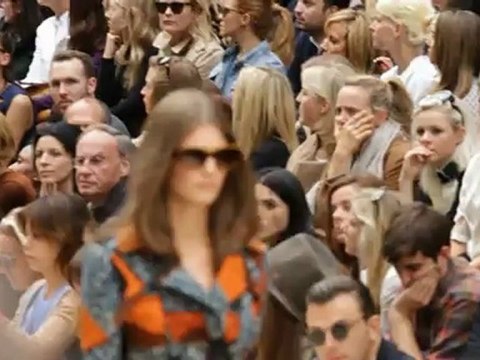 Fashion Week Londres - Défilé Burberry Prorsum printemps-été 2012