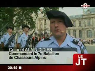 14 Juillet : le défilé des chasseurs alpins (Annecy)
