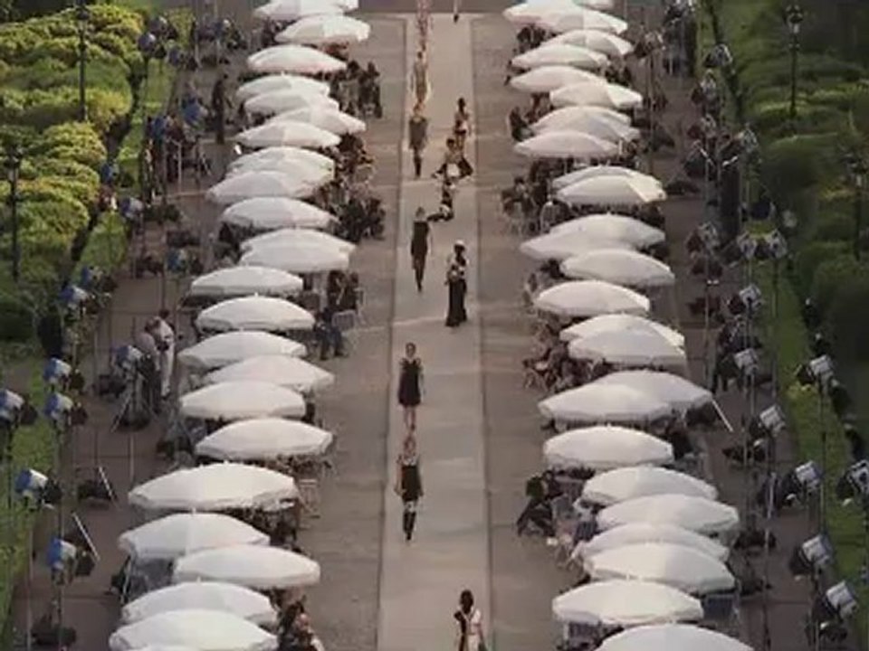Défilé Croisière 2012 de Chanel au Cap d'Antibes