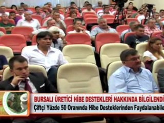 BURSALI ÜRETİCİ HİBE DESTEKLERİ HAKKINDA BİLGİLENDİRİLDİ