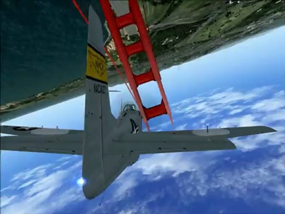 voltige en P-51