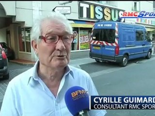 Cyrille Guimard est surpris par le contrôle de Schleck