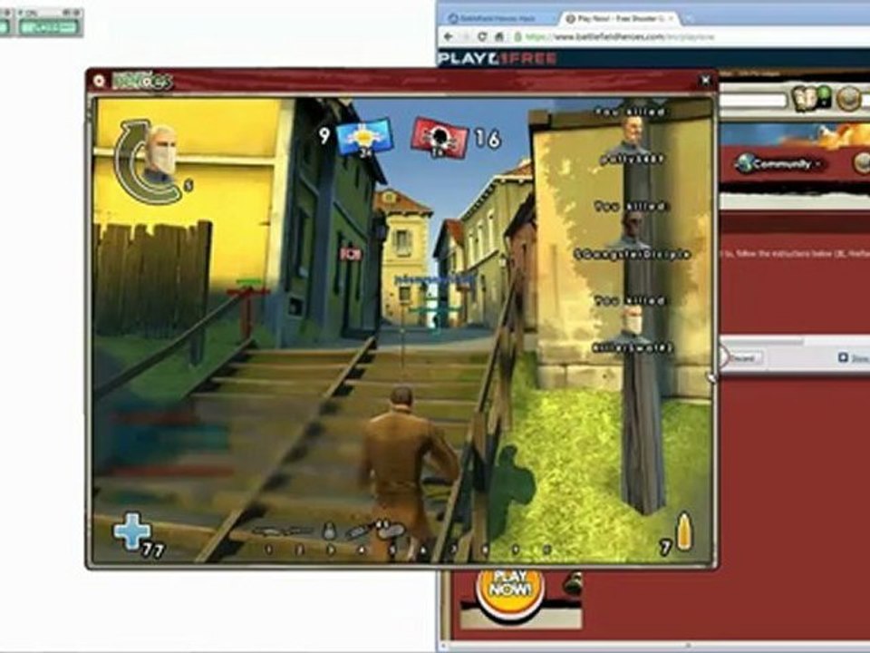 New Battlefield Heroes Aimbot and Wallhack Hacks 2012