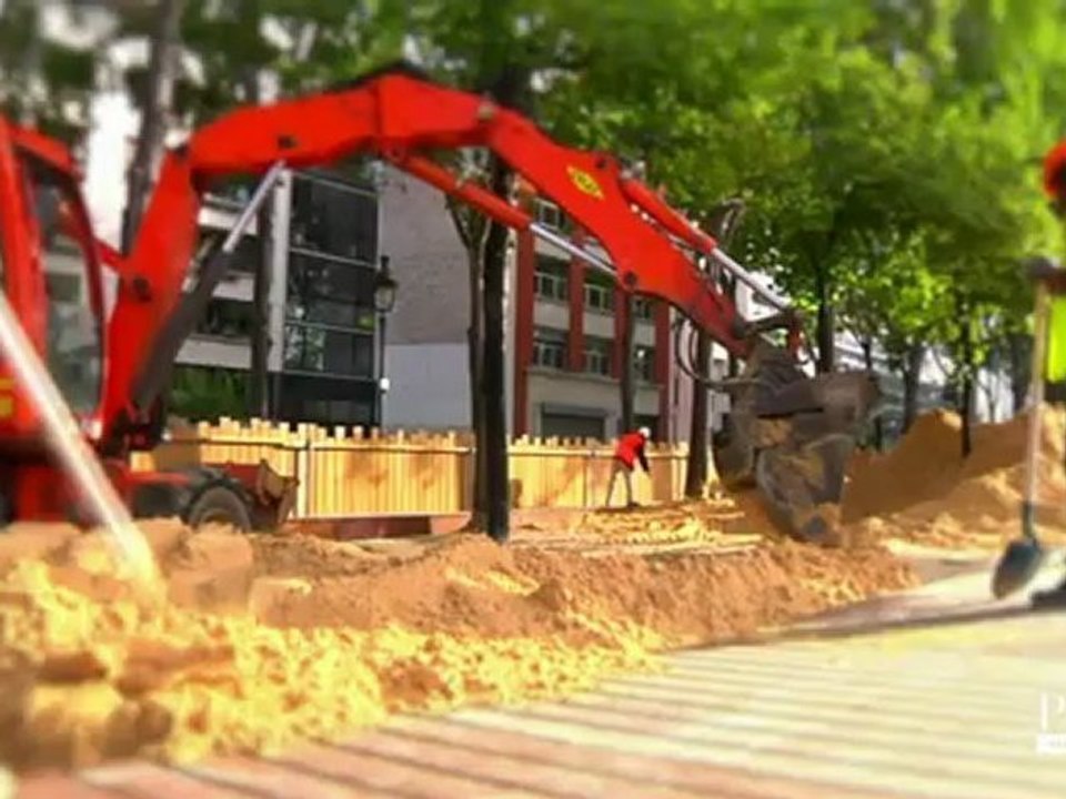 Paris Plages se prépare à la Villette