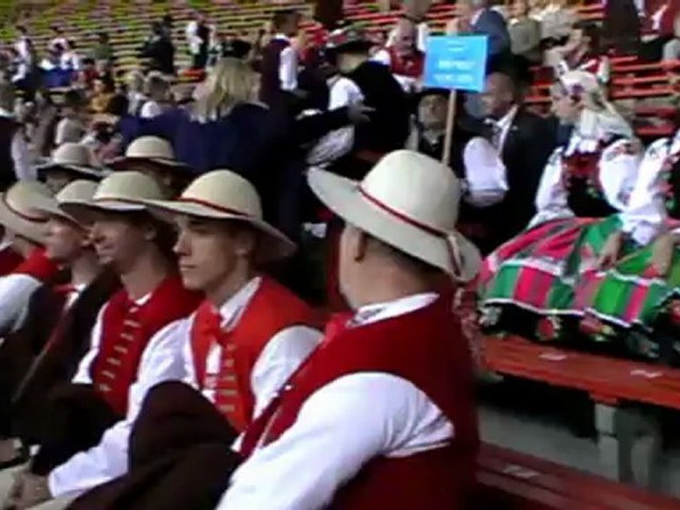 XIV Światowy Festiwal Chórów Polonijnych w Koszalinie-powitanie
