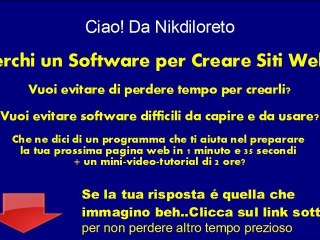 Software Per Creare Siti Web - I Vantaggi