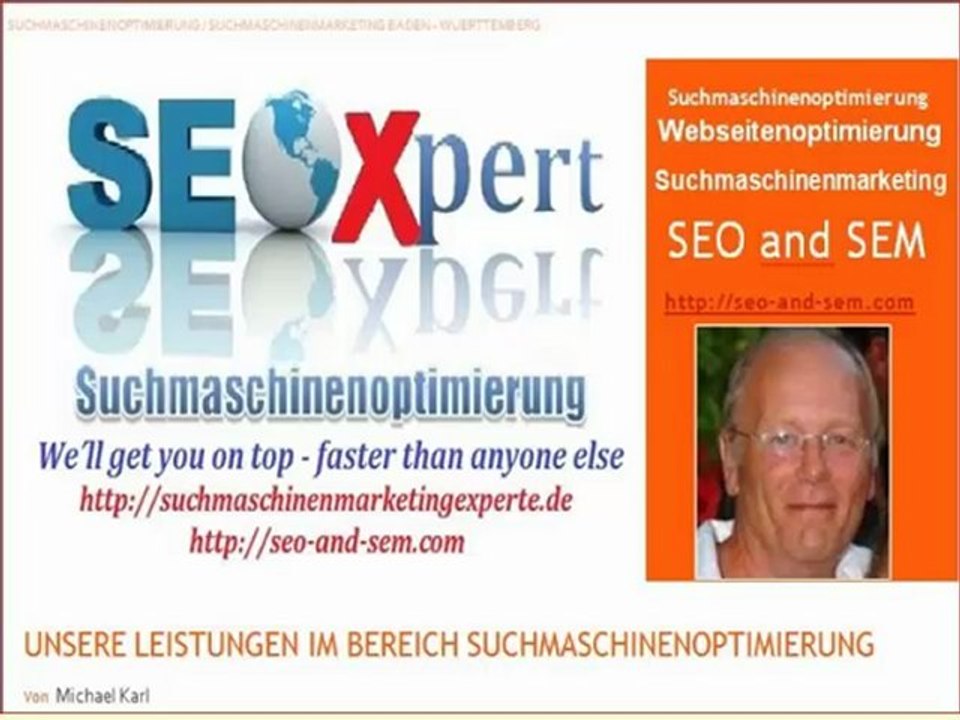 Google Optimierung fuer Webseiten