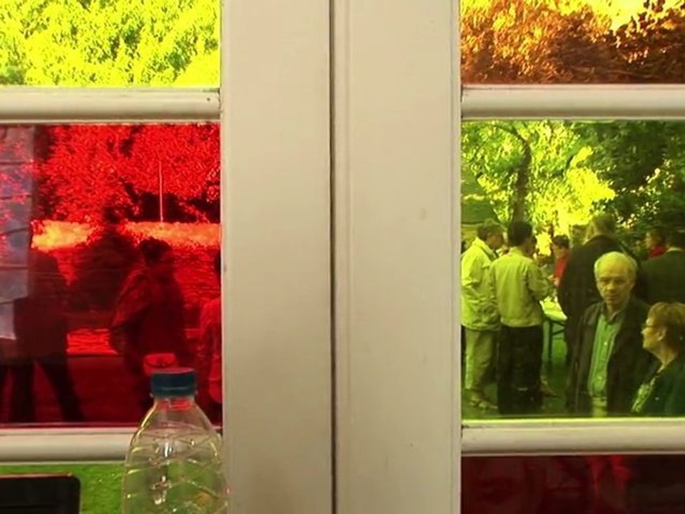 Fin de résidence Jean-Jaques Pigeon à l'Hôtel Huger, La Flêche. 2012