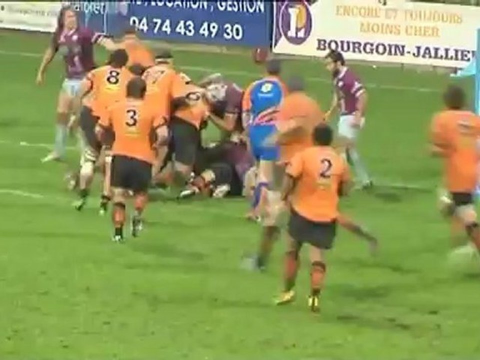 J13 - Bourgoin-Narbonne: 23-20