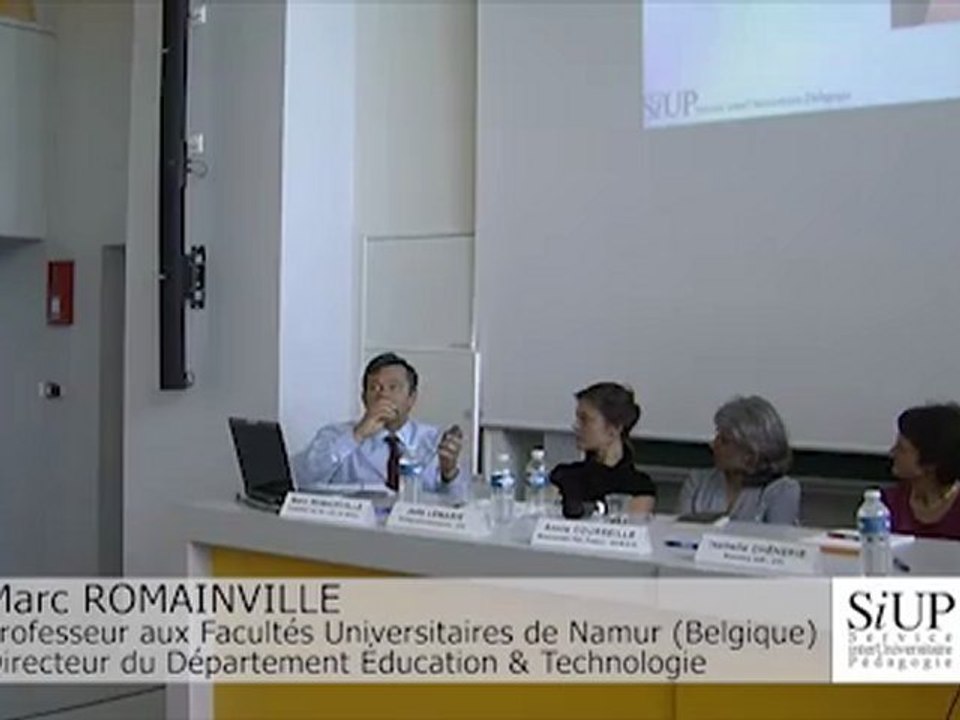 Table ronde "La pédagogie : prise en compte et perception dans mon établissement" - Partie 3