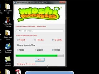 Moshi Monsters Hack v1.4 Rox 2012