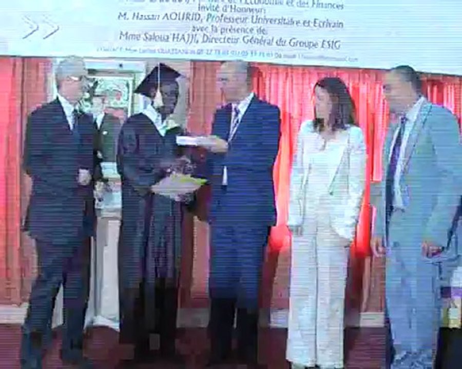 ESIG-Rabat: Cérémonie de Remise des Diplômes 2012 -PART 3-