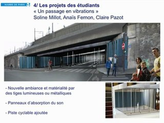 9.3 Ville & Ambiance : embellissement du tunnel Proudhon (12e)