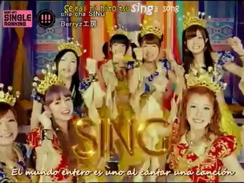 Berryz Koubou - Cha Cha Sing Sub Español v2