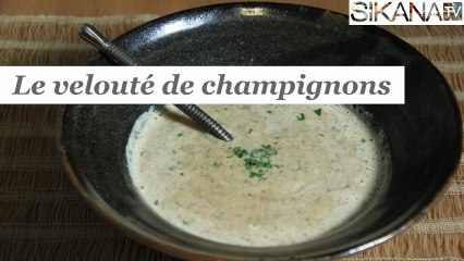 Velouté de champignons - Recette ultra simple et délicieux HD