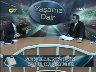YAŞAMA DAİR - AK PARTİ ERZİNCAN MİLLETVEKİLİ SEBAHATTİN KARAKELLE - 26.05.2012 BÖLÜM 2