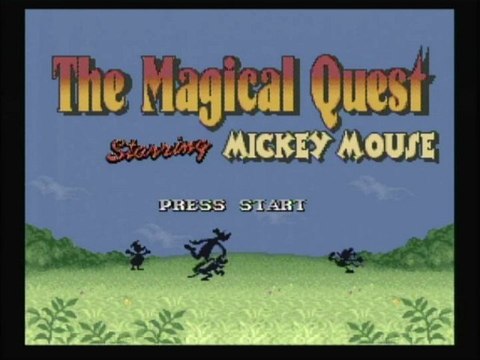 CGRundertow THE MAGICAL QUEST STARRING MICKEY MOUSE for Super Nintendo Video Game Review
