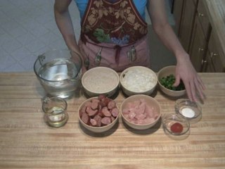 Andouille and Chicken Jambalaya part 1