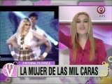 Fátima Florez y una genial imitación de Charlotte Caniggia