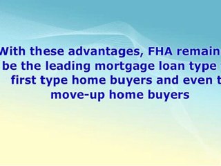 BUYING A HOME WITH AN FHA LOAN