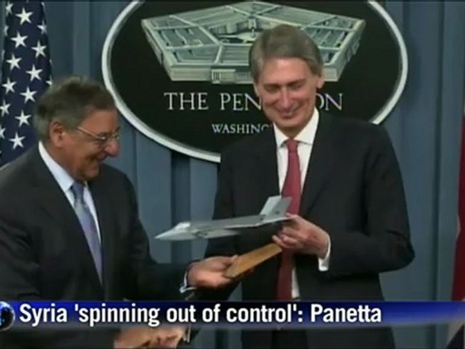 US Defense Chief: Syria violence 'spinning out of control'