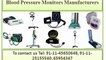 Blood Pressure Monitors Manufacturers: Sphygmomanometers Manufacturers