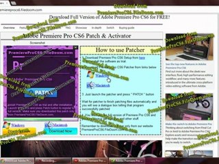 How to Download Premiere Pro CS6 Full Version