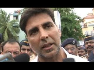Akshay Kumar Speaks To Media On Rajesh Khanna's Demise