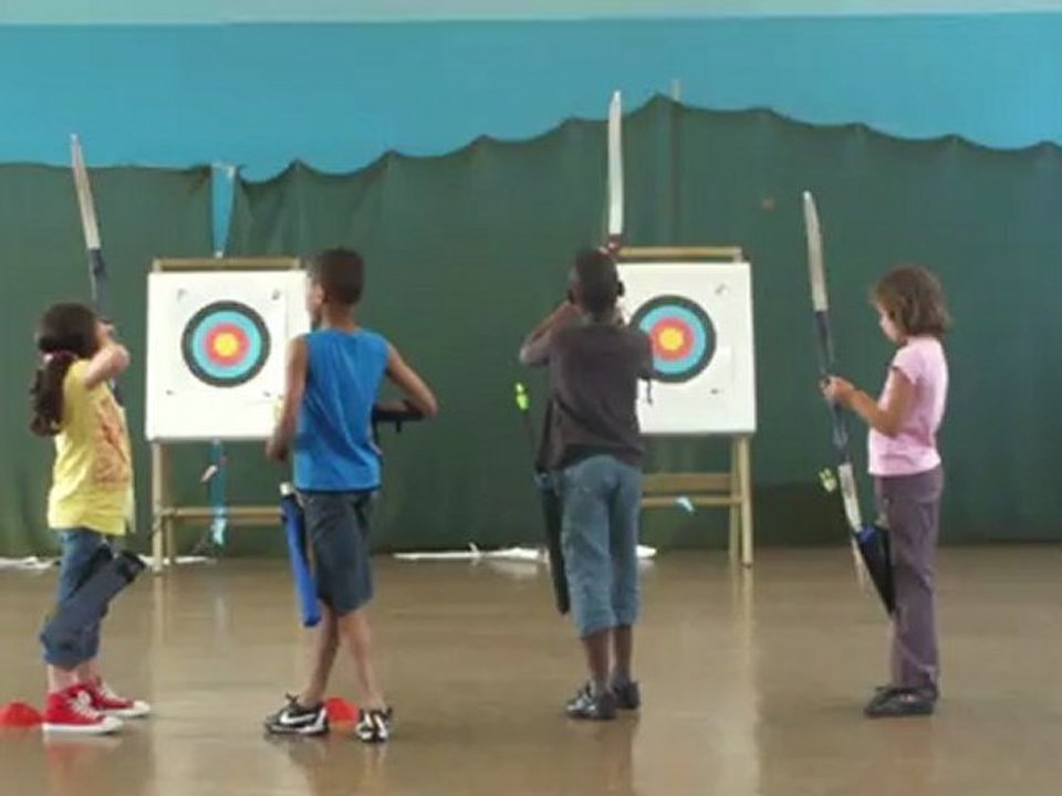 activité tir à l'arc de sports vacances le 19/07/2012