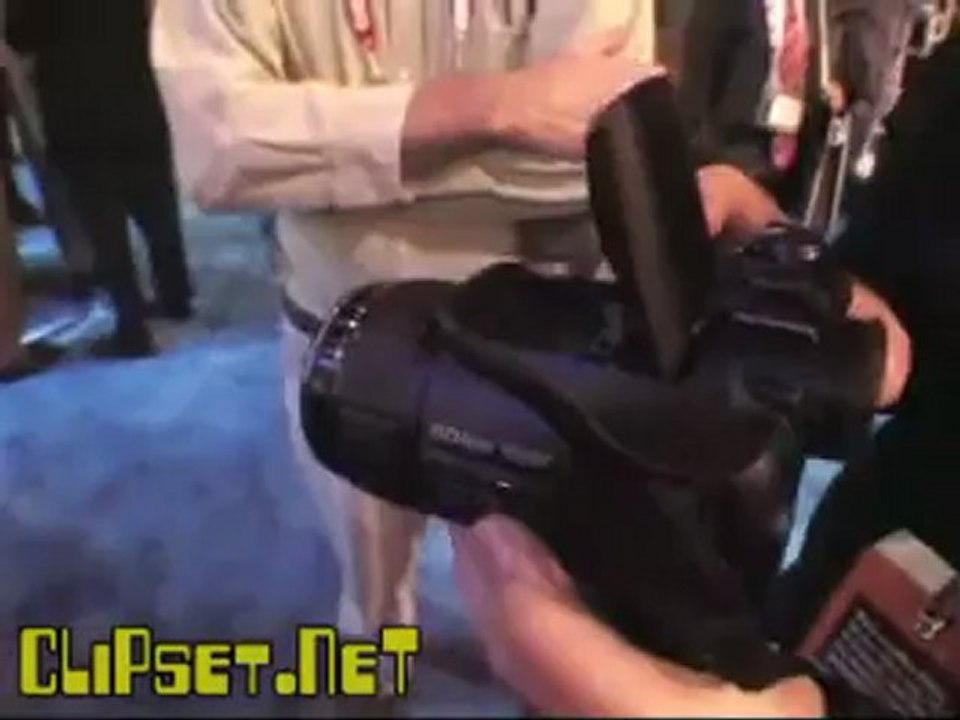 Casio Exilim Pro EX-F1 hands on review CES 2008