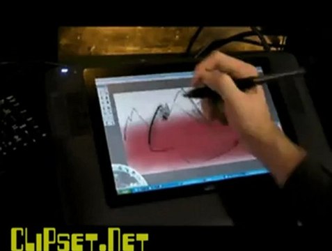 Wacom Cintiq 12 WX hands on CES 2008