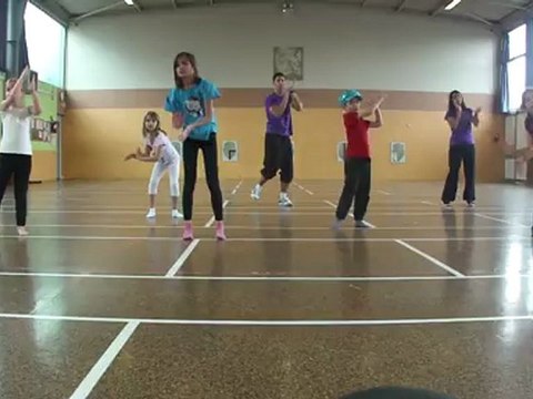 chorégraphie de sports vacances le 19/07/2012