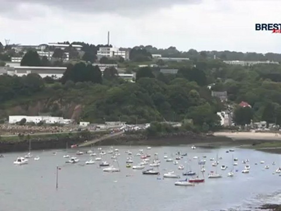 Les Tonnerres de Brest 2012 : Les navires prennent le large