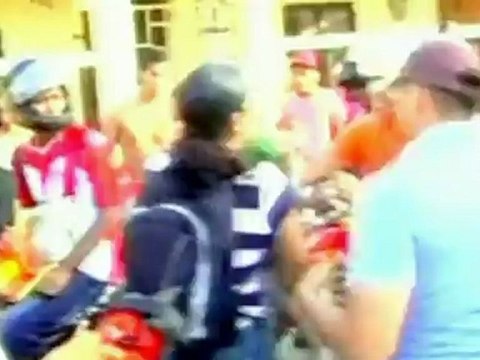 Toddler rescued from Colombian sewers