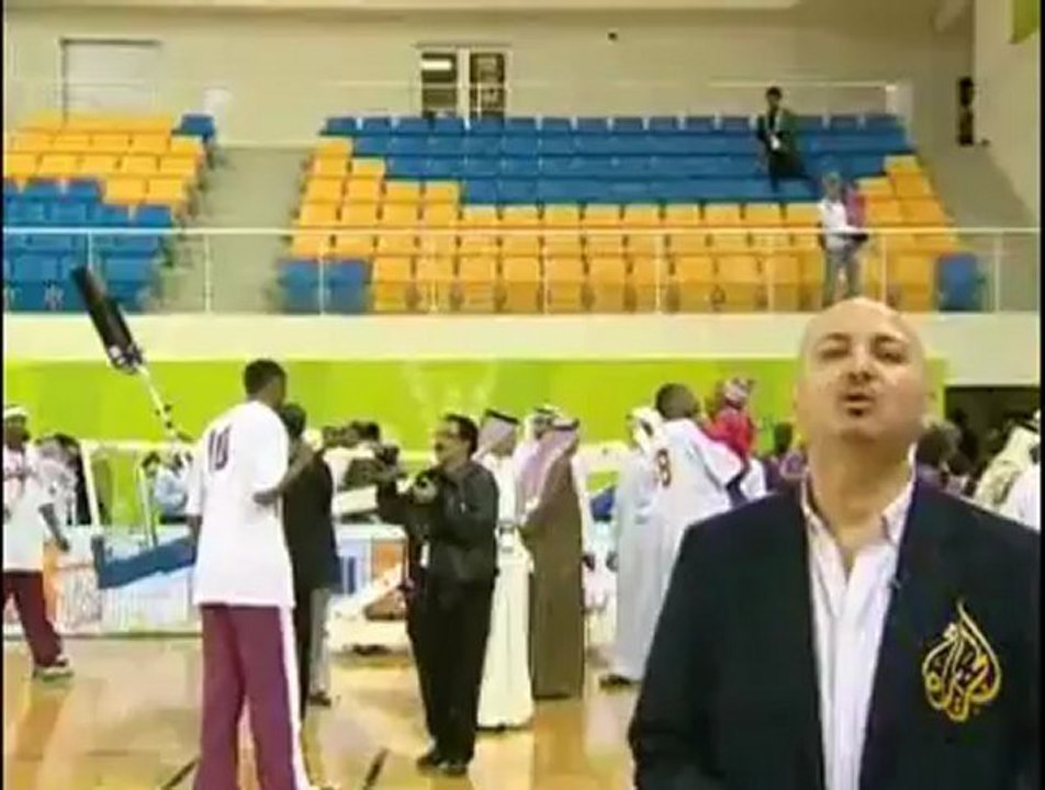 قطر تتوج بذهبية كرة السلة بدورة الالعاب العربية