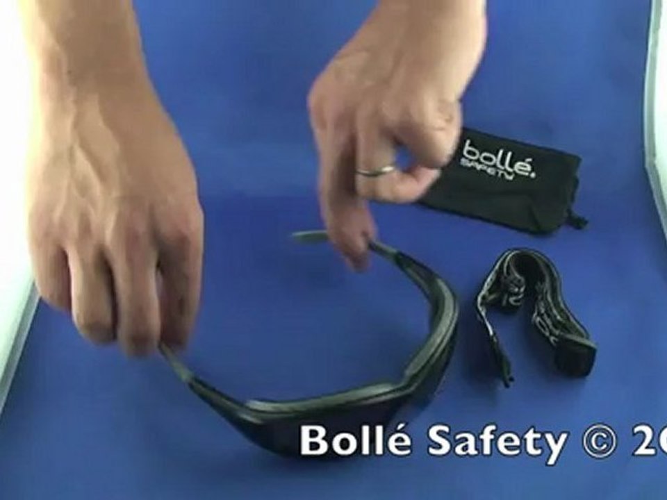 Montage insert optique SOS RX pour lunettes Bollé Safety TRACKER II prescription