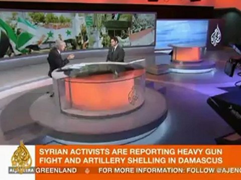 Researcher Michael Stephens on the Syria crisis